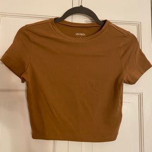 Women’s Short Sleeve Crop Top T-Shirt